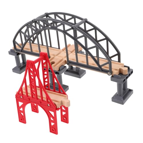 YARNOW 2 Stück Eisenbahnspielzeug Zug Eisenbahn zubehör Eisenbahnbrücke Bahnbrückenpiergleis Spielzeugeisenbahn-Brückenstützen Gleisbrücke Brücke Plastik YARNOW 2 Stück Eisenbahnspielzeug Zug Eisenbahn zubehör Eisenbahnbrücke Bahnbrückenpiergleis Spielzeugeisenbahn-Brückenstützen Gleisbrücke Brücke Plastik von YARNOW