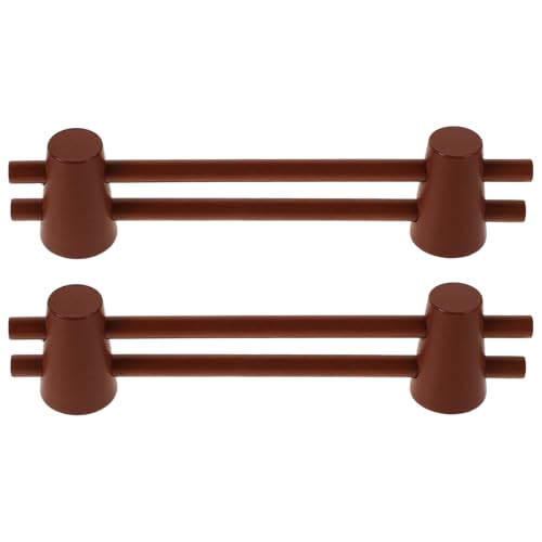 YARNOW 2 Stück Geländer für Bauernhofspielzeug Weihnachtsdorf-Zaun-Holzminiatur Puppenhauszaun Miniaturzaun Miniatur-Dinge Minizaun zum Basteln Mikrolandschaft Light Brown YARNOW 2 Stück Geländer für Bauernhofspielzeug Weihnachtsdorf-Zaun-Holzminiatur Puppenhauszaun Miniaturzaun Miniatur-Dinge Minizaun zum Basteln Mikrolandschaft Light Brown von YARNOW