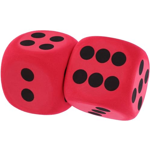 YARNOW 2 Stück Große Eva Würfel für Bunte Spielwürfel für Lehrspiele Brettspiele und Partyspiele Lernhilfen für Mathematik und Interaktive Übungen YARNOW 2 Stück Große Eva Würfel für Bunte Spielwürfel für Lehrspiele Brettspiele und Partyspiele Lernhilfen für Mathematik und Interaktive Übungen von YARNOW