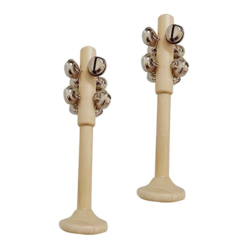 YARNOW 2 Stück Holz Glockenspielzeug für Musikalisches Lernspielzeug Kognitiven Entwicklung für Kreative Spiele und Raumdekoration YARNOW 2 Stück Holz Glockenspielzeug für Musikalisches Lernspielzeug Kognitiven Entwicklung für Kreative Spiele und Raumdekoration von YARNOW