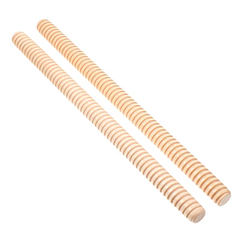 YARNOW 2 Stück Holz Klappen Rhythmus Sticks Pädagogisches Musikspielzeug für Vorschule und Kindergarten Leichte und Langlebige Klangstäbe aus Holz für Junge YARNOW 2 Stück Holz Klappen Rhythmus Sticks Pädagogisches Musikspielzeug für Vorschule und Kindergarten Leichte und Langlebige Klangstäbe aus Holz für Junge von YARNOW