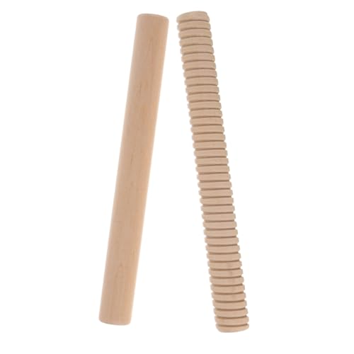 YARNOW 2 Stück Holz Rhythmusstäbe für Musikalisches Percussion Instrument der Kreativität und Musikalischen Fähigkeiten für Drinnen und Draußen Geburtstagsgeschenke und Mehr YARNOW 2 Stück Holz Rhythmusstäbe für Musikalisches Percussion Instrument der Kreativität und Musikalischen Fähigkeiten für Drinnen und Draußen Geburtstagsgeschenke und Mehr von YARNOW