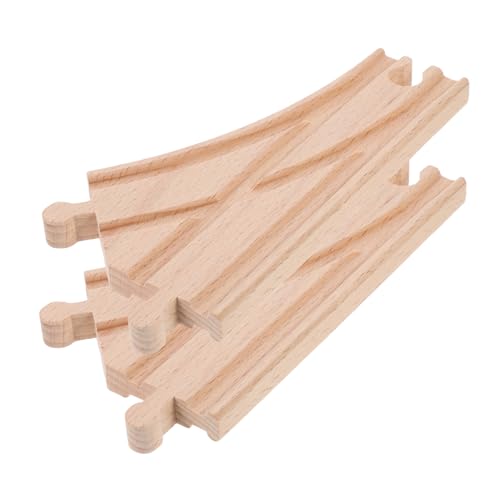 YARNOW 2 Stück Holzeisenbahnschienen Zubehör Holzschienen Für Spielzeugeisenbahn Gleiserweiterung Holzschienen Zubehör Zugschienen Holzeisenbahn Zubehör Khaki YARNOW 2 Stück Holzeisenbahnschienen Zubehör Holzschienen Für Spielzeugeisenbahn Gleiserweiterung Holzschienen Zubehör Zugschienen Holzeisenbahn Zubehör Khaki von YARNOW