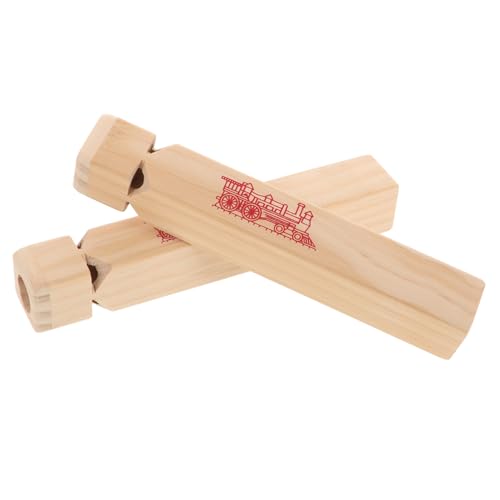 YARNOW 2 Stück Holzpfeife für Musikinstrument für Kreative Spielmomente Spielzeugpfeife für Partys und Freizeitaktivitäten Fördert Musikalische Entwicklung und Fantasie YARNOW 2 Stück Holzpfeife für Musikinstrument für Kreative Spielmomente Spielzeugpfeife für Partys und Freizeitaktivitäten Fördert Musikalische Entwicklung und Fantasie von YARNOW