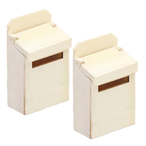 YARNOW 2 Stück Holzpostkastenmodell Puppenhaus Gile Puppenhausmöbel Mini-Gadgets Diynvboxh Puppenhauszubehör Winziges Mini -Figur Minifiguren Hölzern Beige YARNOW 2 Stück Holzpostkastenmodell Puppenhaus Gile Puppenhausmöbel Mini-Gadgets Diynvboxh Puppenhauszubehör Winziges Mini -Figur Minifiguren Hölzern Beige von YARNOW