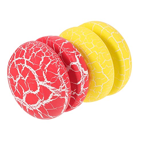 YARNOW 2 Stück Holzspielzeug mit Rissmuster für Farbige Kreiselspielzeuge Pädagogisches zur Frühen Entwicklung für Partyspiele YARNOW 2 Stück Holzspielzeug mit Rissmuster für Farbige Kreiselspielzeuge Pädagogisches zur Frühen Entwicklung für Partyspiele von YARNOW