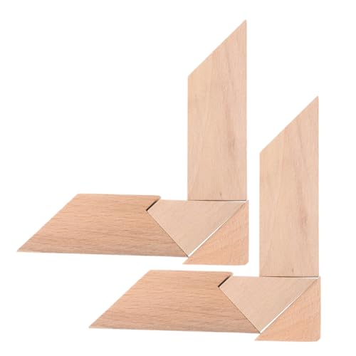 YARNOW 2 Stück Kinderpuzzle Khaki Holz YARNOW 2 Stück Kinderpuzzle Khaki Holz von YARNOW