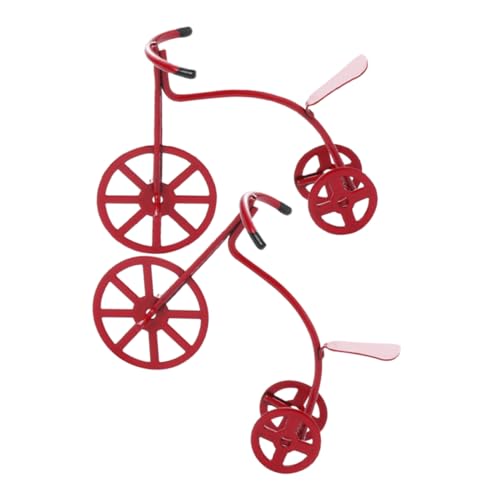 YARNOW 2 Stück Kleines Fahrrad Dekorationsrad Zubehör Puppenhaus Lenker Puppenhauszubehör Miniaturprodukt Für Modellpuppen Rosa Babypuppe Minihaus Kleines Dreirad Legierung YARNOW 2 Stück Kleines Fahrrad Dekorationsrad Zubehör Puppenhaus Lenker Puppenhauszubehör Miniaturprodukt Für Modellpuppen Rosa Babypuppe Minihaus Kleines Dreirad Legierung von YARNOW