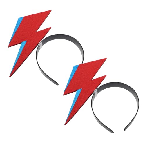 YARNOW 2 Stück Lustiges Stirnband Partydekorationen Für Mädchen Lustige Fotoautomaten Requisiten Halloween -Selfie -Requisiten Hochzeitsfeier -Requisiten Vlies von YARNOW