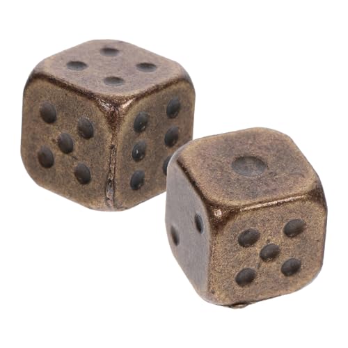 YARNOW 2 Stück Metall für Brettspiele Vintage mit Abgerundeten Ecken für Lehrprojekte Tragbar und Leicht für Unterwegs von YARNOW