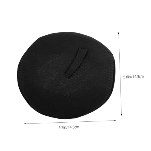 YARNOW 2 Stück Mini Beret Mütze aus Weichem Material Dekorative Kleine Puppenhüte für DIY Bastelprojekte Mini Top Hats für Plüschtiere und Rollenspiele Geeignet als Puppen und Stofftier von YARNOW
