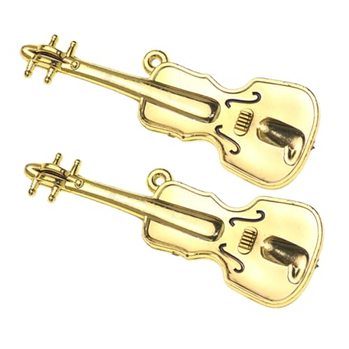 YARNOW 2 Stück Mini-Geige Kindergeige kleinste Geige Miniatursachen Mini-Instrumente Geigenverzierung Puppenhaus-Musikinstrumente Miniatur Violine Plastik Golden YARNOW 2 Stück Mini-Geige Kindergeige kleinste Geige Miniatursachen Mini-Instrumente Geigenverzierung Puppenhaus-Musikinstrumente Miniatur Violine Plastik Golden von YARNOW