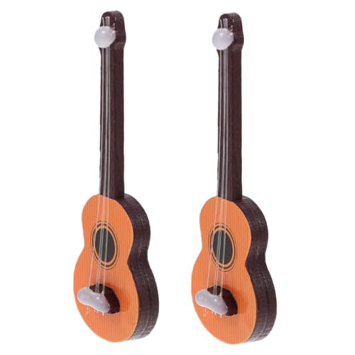 YARNOW 2 Stück Mini -Geigenmodell Puppenhauszubehör Mini-Gitarrenfigur als Ornament Puppenhaus-Miniaturgitarre Puppe dekorative Gitarre Mikrolandschaftsdekoration hölzern Light Brown YARNOW 2 Stück Mini -Geigenmodell Puppenhauszubehör Mini-Gitarrenfigur als Ornament Puppenhaus-Miniaturgitarre Puppe dekorative Gitarre Mikrolandschaftsdekoration hölzern Light Brown von YARNOW