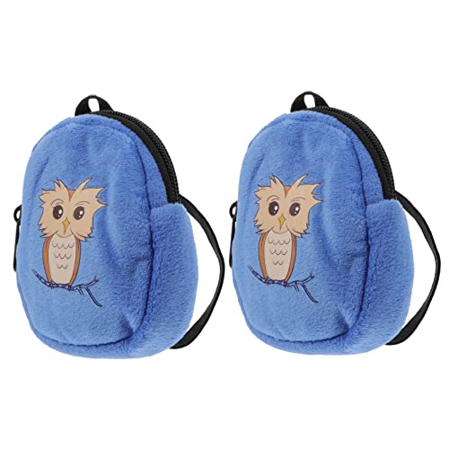 YARNOW 2 Stück Mini Puppen Rucksack für Puppen Plüsch Rucksack mit Reißverschluss Zubehör für Geburtstagsgeschenke und Kinderfeiertage YARNOW 2 Stück Mini Puppen Rucksack für Puppen Plüsch Rucksack mit Reißverschluss Zubehör für Geburtstagsgeschenke und Kinderfeiertage von YARNOW