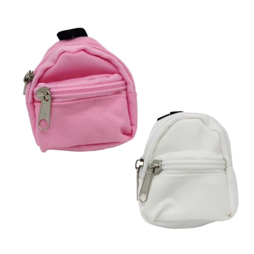 YARNOW 2 Stück Mini Puppenrucksack Dekorativer Schulranzen für Puppen Orange für Puppenfotografie und DIY Spielzeugdekoration YARNOW 2 Stück Mini Puppenrucksack Dekorativer Schulranzen für Puppen Orange für Puppenfotografie und DIY Spielzeugdekoration von YARNOW
