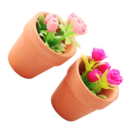 YARNOW 2 Stück Mini Rose Green Plants Pflanze Miniaturen für Dollhouse Mini-Puppenhauszubehör Miniatur-Puppenhaus pflanzt Blumen Dollhouse Dekorationen Puppenhauszubehör ›Dekoration PVC YARNOW 2 Stück Mini Rose Green Plants Pflanze Miniaturen für Dollhouse Mini-Puppenhauszubehör Miniatur-Puppenhaus pflanzt Blumen Dollhouse Dekorationen Puppenhauszubehör ›Dekoration PVC von YARNOW