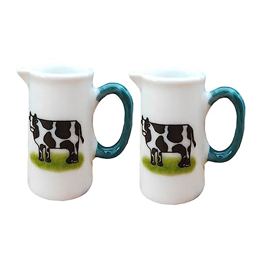 YARNOW 2 Stück Miniatur Keramik Tassen Teiliges Dekorative Puppenhaus Miniatur Becher Kindgerechtes Rollenspiel Zubehör Kleine Detailreiche Miniaturküche Geeignet für Jungen und Mädchen YARNOW 2 Stück Miniatur Keramik Tassen Teiliges Dekorative Puppenhaus Miniatur Becher Kindgerechtes Rollenspiel Zubehör Kleine Detailreiche Miniaturküche Geeignet für Jungen und Mädchen von YARNOW
