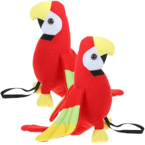 YARNOW 2 Stück Piratenpapagei-Schulter Halloween-Piratenpapagei-Requisite Plüsch-Kostümzubehör Für Halloween-Cosplay-Partydekorationen YARNOW 2 Stück Piratenpapagei-Schulter Halloween-Piratenpapagei-Requisite Plüsch-Kostümzubehör Für Halloween-Cosplay-Partydekorationen von YARNOW