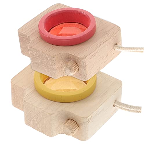 YARNOW 2 Stück Prism -Kamera - Jungs Kaleidoskop holzspielzeug Dekoration dekorative Spielsachen Kinderspielzeug Partyspielzeug Lustiges Glas von YARNOW