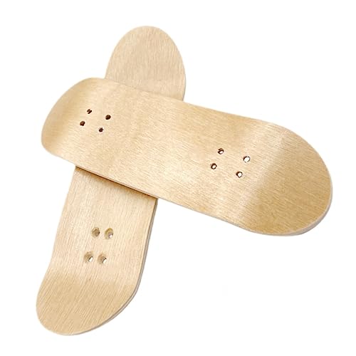 YARNOW 2 Stück Professionelle Mini Finger Skateboards Holz Deck Ersatz für Finger Skateboard Zubehör Hochwertige Spielzeuge für Tricks und Spaß YARNOW 2 Stück Professionelle Mini Finger Skateboards Holz Deck Ersatz für Finger Skateboard Zubehör Hochwertige Spielzeuge für Tricks und Spaß von YARNOW