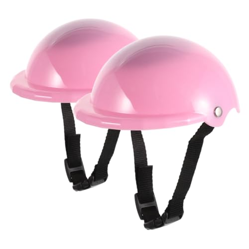 YARNOW 2 Stück Puppenhelm 18-Zoll-Puppenzubehör 18-Zoll-Puppenkostüm 14-Zoll-Puppenzubehör Plastik Rosa YARNOW 2 Stück Puppenhelm 18-Zoll-Puppenzubehör 18-Zoll-Puppenkostüm 14-Zoll-Puppenzubehör Plastik Rosa von YARNOW