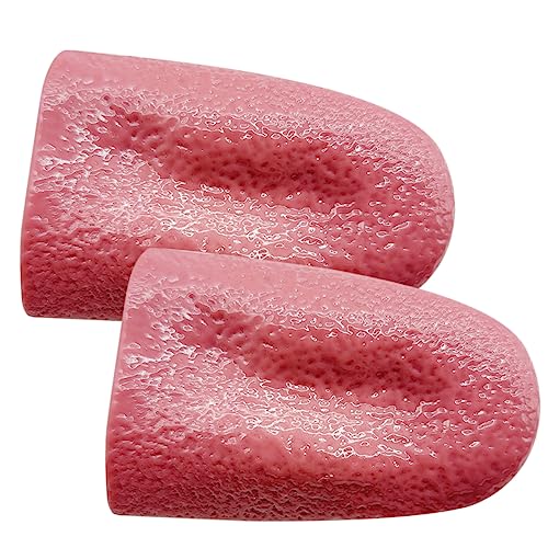 YARNOW 2 Stück Realistische Streich Zungenmodelle Halloween und Aprilscherz Party Requisiten Weiche Fake Zungen Dekoration für Lustige Fotoprops und Cosplay Sichere Glatte Oberfläche YARNOW 2 Stück Realistische Streich Zungenmodelle Halloween und Aprilscherz Party Requisiten Weiche Fake Zungen Dekoration für Lustige Fotoprops und Cosplay Sichere Glatte Oberfläche von YARNOW