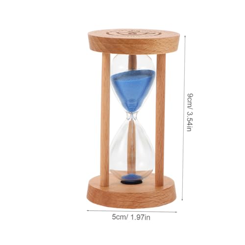 YARNOW 2 Stück Sanduhr-Timer Sandglas -Timer Tischplatten -Sand -Timer Minuten-Timer-Sand Kreative Sandtimer Sauna-Sanduhr Kreative Timer Aus Holz Sanduhr Desktop-Sanduhr-Ornament Glas YARNOW 2 Stück Sanduhr-Timer Sandglas -Timer Tischplatten -Sand -Timer Minuten-Timer-Sand Kreative Sandtimer Sauna-Sanduhr Kreative Timer Aus Holz Sanduhr Desktop-Sanduhr-Ornament Glas von YARNOW