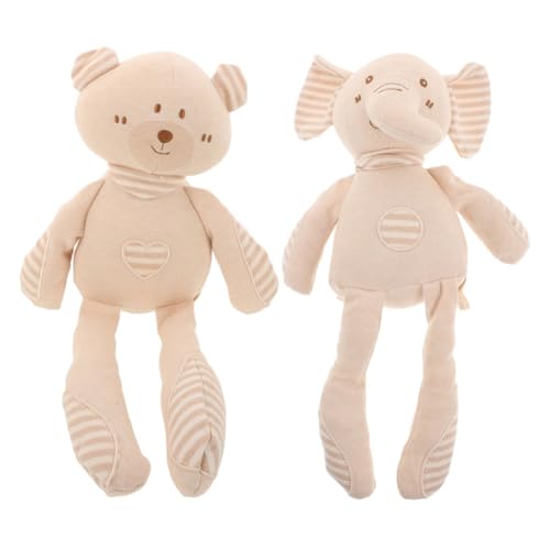 YARNOW 2 Stück Schlafpuppe für Kleinkinder organische Kuscheltiere Stofftiere für Babys Weiche Babypuppen für Kleinkinder Säuglingsspielzeug Baumwolle Beige YARNOW 2 Stück Schlafpuppe für Kleinkinder organische Kuscheltiere Stofftiere für Babys Weiche Babypuppen für Kleinkinder Säuglingsspielzeug Baumwolle Beige von YARNOW
