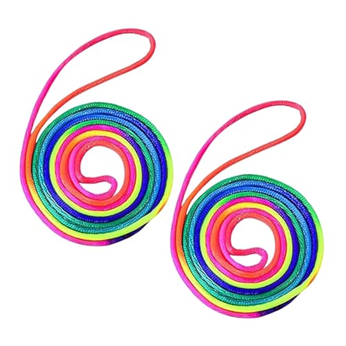 YARNOW 2 Stück Schnur Blumenseil für alt im Freien Party Auge Koordinierung Kreativ Finger tragbar Seilspiel Kinderspiele Kinderspielzeug Spiele für Teenager Stoff von YARNOW