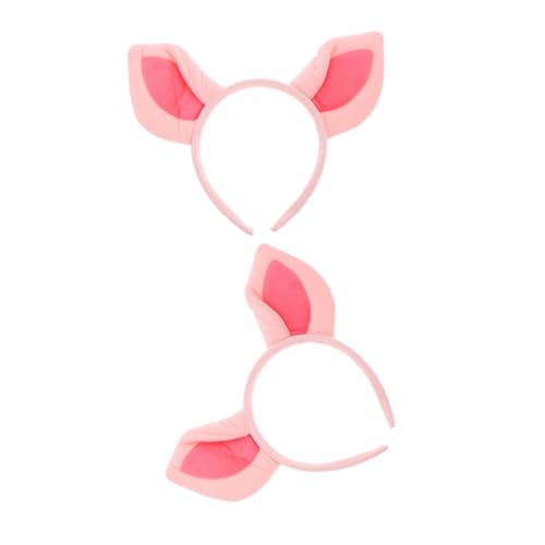 YARNOW 2 Stück Schweinohr -Kopfschmuck Ohren Schweinehaarreif Plüsch-Tier-Stirnband Tierkostüm Cosplay Ohrs Accessoires Tierohr-Cosplay Schwein Stirnband Plastik Rosa YARNOW 2 Stück Schweinohr -Kopfschmuck Ohren Schweinehaarreif Plüsch-Tier-Stirnband Tierkostüm Cosplay Ohrs Accessoires Tierohr-Cosplay Schwein Stirnband Plastik Rosa von YARNOW