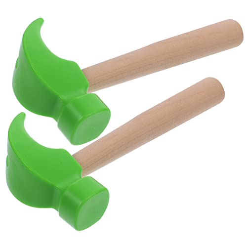 YARNOW 2 Stück Simulation Hammer Teiliges mit Glattem Holzgriff Kindersicheres Hammerspielzeug für Jungen und Mädchen Interaktives Lernspielzeug für Kreatives und Eltern Junge Mädchen YARNOW 2 Stück Simulation Hammer Teiliges mit Glattem Holzgriff Kindersicheres Hammerspielzeug für Jungen und Mädchen Interaktives Lernspielzeug für Kreatives und Eltern Junge Mädchen von YARNOW