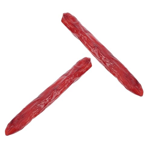 YARNOW 2 Stück Simuliertes Wurstmodell gefälschte Food-Fotografie-Requisite Essen Würste realistisches Wurstmodell Hüllen Simulation Lebensmittelmodell falsche Wurst künstliche Wurst PVC YARNOW 2 Stück Simuliertes Wurstmodell gefälschte Food-Fotografie-Requisite Essen Würste realistisches Wurstmodell Hüllen Simulation Lebensmittelmodell falsche Wurst künstliche Wurst PVC von YARNOW