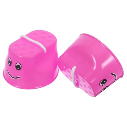 YARNOW 2 Stück Teiliges Balance für Robustem Material Interaktive Gehstelzen für Motorische Entwicklung und Teamspiel Sicher für Kindergarten und Zuhause Rosa Kinderstelzen mit Lachendem YARNOW 2 Stück Teiliges Balance für Robustem Material Interaktive Gehstelzen für Motorische Entwicklung und Teamspiel Sicher für Kindergarten und Zuhause Rosa Kinderstelzen mit Lachendem von YARNOW