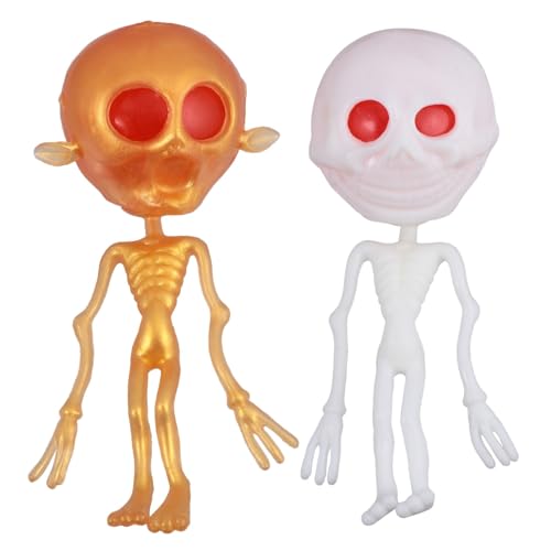 YARNOW 2 Stück Teiliges Biegsames Geistfigur Sicherem TPR Material Stresslinderndes Halloween partyspielzeug und Lustiger Gruselspaß als Partytütenfüller für Unisex für Schaurige Feiern YARNOW 2 Stück Teiliges Biegsames Geistfigur Sicherem TPR Material Stresslinderndes Halloween partyspielzeug und Lustiger Gruselspaß als Partytütenfüller für Unisex für Schaurige Feiern von YARNOW