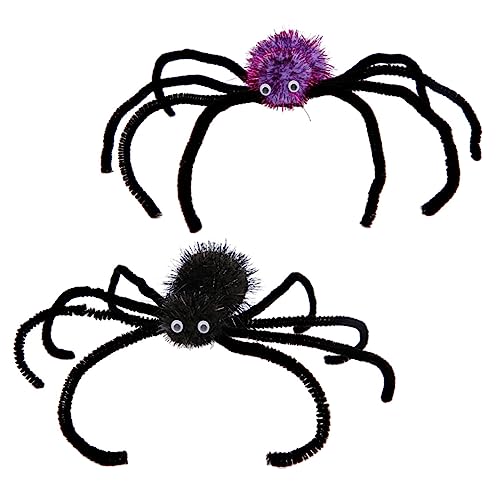 YARNOW 2 Stück Teiliges Halloween Haaraccessoire mit Spinnen Haarspangen für Mädchen Dekoration für Halloween Partys und Thematische Veranstaltungen YARNOW 2 Stück Teiliges Halloween Haaraccessoire mit Spinnen Haarspangen für Mädchen Dekoration für Halloween Partys und Thematische Veranstaltungen von YARNOW