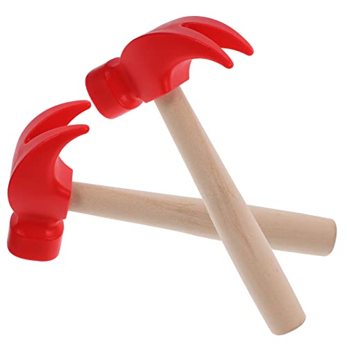 YARNOW 2 Stück Teiliges Hammer Leichter Kleiner Mallet aus Kunststoff Pädagogisches Schlagspielzeug für Hand Augen Koordination und Motorische Entwicklung als für Jungen und Mädchen von YARNOW