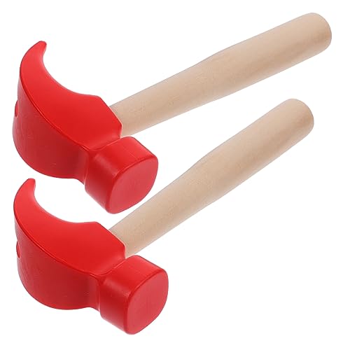 YARNOW 2 Stück Teiliges Hammer mit Glattem Holzgriff Bunte Simulation Hämmer für Pädagogisch Fördert Feinmotorik und Gemeinsames für Jungen und Mädchen YARNOW 2 Stück Teiliges Hammer mit Glattem Holzgriff Bunte Simulation Hämmer für Pädagogisch Fördert Feinmotorik und Gemeinsames für Jungen und Mädchen von YARNOW