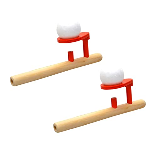 YARNOW 2 Stück Teiliges Holzspielzeug Blasball Balance für Erwachsene Pädagogisches Geschicklichkeitsspiel zur Motorischer Fähigkeiten und Konzentration Geeignet Ab Jahren YARNOW 2 Stück Teiliges Holzspielzeug Blasball Balance für Erwachsene Pädagogisches Geschicklichkeitsspiel zur Motorischer Fähigkeiten und Konzentration Geeignet Ab Jahren von YARNOW