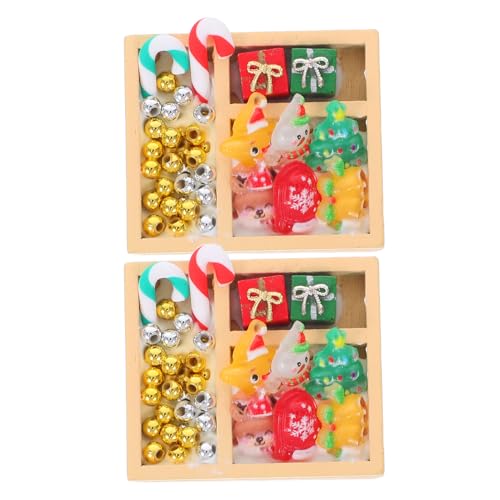 YARNOW 2stücke Puppenhauszubehör Und Mini-süßigkeiten-Ornamente Für Weihnachtsdekoration Kleines Süßigkeitenmodell Für Puppenhausdekoration Exquisites Mini-Design Für Festliche YARNOW 2stücke Puppenhauszubehör Und Mini-süßigkeiten-Ornamente Für Weihnachtsdekoration Kleines Süßigkeitenmodell Für Puppenhausdekoration Exquisites Mini-Design Für Festliche von YARNOW