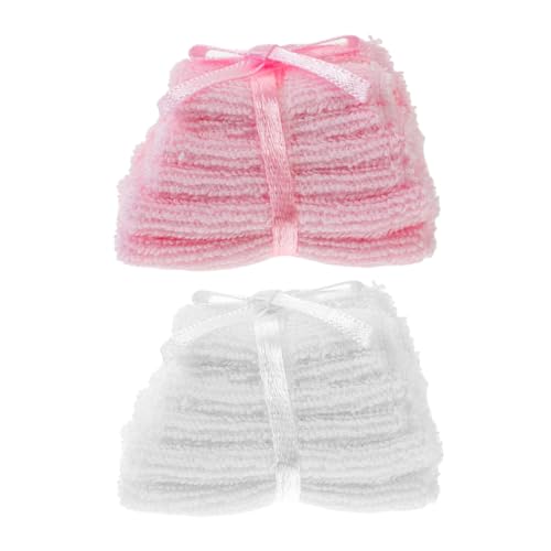 YARNOW 2 Stück Teiliges Miniatur-mikrofaser-Handtuch-Set für Puppenhaus Realistische Kleine Badezimmer-handtücher in Weiß und Langlebige Mini-badaccessoires für Puppenhaus-Dekoration YARNOW 2 Stück Teiliges Miniatur-mikrofaser-Handtuch-Set für Puppenhaus Realistische Kleine Badezimmer-handtücher in Weiß und Langlebige Mini-badaccessoires für Puppenhaus-Dekoration von YARNOW