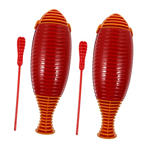 YARNOW 2 Stück Teiliges Musikinstrument für Kleinkinder Fischförmige Schlaginstrumente für Musikalische Frühförderung Zufällige Farben für Ab Jahren Zufällige Farbe von YARNOW
