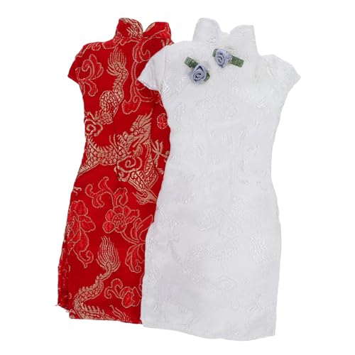 YARNOW 2 Stück Teiliges Puppen Cheongsam aus Leichtem Dekoratives Wiederverwendbares Kostüm für Puppen Detailreich Verarbeitet Elegant und Einfach Anzuziehen als YARNOW 2 Stück Teiliges Puppen Cheongsam aus Leichtem Dekoratives Wiederverwendbares Kostüm für Puppen Detailreich Verarbeitet Elegant und Einfach Anzuziehen als von YARNOW