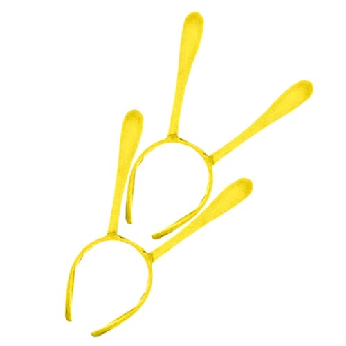 YARNOW 2 Stück Tierhaarreifen Biene Haarreifen Halloween Band Bienen Mini Cosplay-haarreifen Halten Erwachsene Haarschmuck Für Cosplay Cosplay-stirnbänder Stoff Yellow von YARNOW
