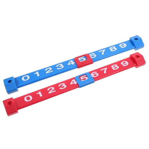 YARNOW 2 Stück Tischfußball Zähler Stellig für Fußballspiele Robuste Punktetafeln für Spannende Spielabende und Wettkämpfe YARNOW 2 Stück Tischfußball Zähler Stellig für Fußballspiele Robuste Punktetafeln für Spannende Spielabende und Wettkämpfe von YARNOW