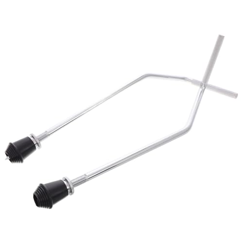 YARNOW 2 Stück Trommelbeinzubehör Trommelfüße universelle Trommelbeine Kick-Drum-Beine Rutschfester Trommelsporn Beine für Percussion-Trommeln Bassdrum-Füße Rostfreier Stahl Silber YARNOW 2 Stück Trommelbeinzubehör Trommelfüße universelle Trommelbeine Kick-Drum-Beine Rutschfester Trommelsporn Beine für Percussion-Trommeln Bassdrum-Füße Rostfreier Stahl Silber von YARNOW