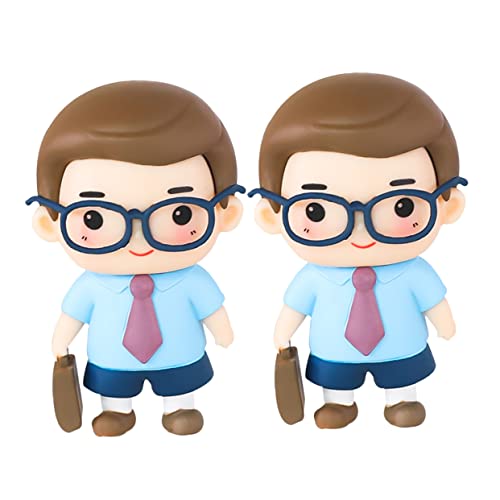 YARNOW 2 Stück Vater Figurine Cake Topper Tortenaufleger für Vatertag Geburtstagsfeier Kuchendeko und Fotorequisiten Farbenfrohe Tortendeko für Männer YARNOW 2 Stück Vater Figurine Cake Topper Tortenaufleger für Vatertag Geburtstagsfeier Kuchendeko und Fotorequisiten Farbenfrohe Tortendeko für Männer von YARNOW