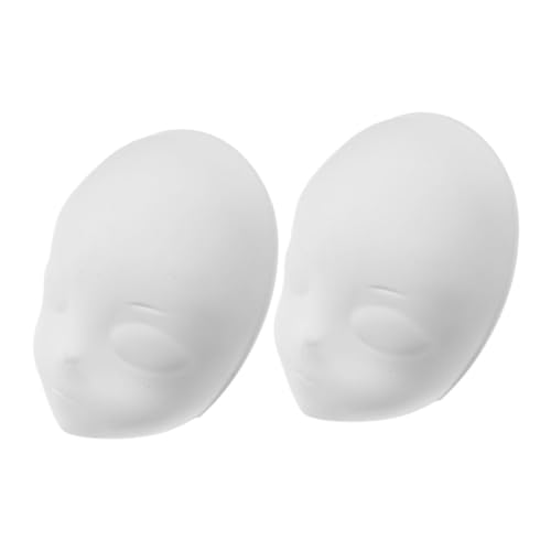 YARNOW 2 Stück Weiße PVC Fox Masken Bemalbare DIY Blanko Gesichtsmasken Leichte Langlebige Vollgesichtsmasken für Cosplay Halloween Karneval Erwachsene Jugendliche YARNOW 2 Stück Weiße PVC Fox Masken Bemalbare DIY Blanko Gesichtsmasken Leichte Langlebige Vollgesichtsmasken für Cosplay Halloween Karneval Erwachsene Jugendliche von YARNOW