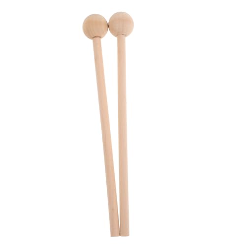 YARNOW 2 Stück Xylophon Hammer -lehrhilfe Xylophon Aus Holz Für Erwachsene Mini-gummihammer Drum Sticks Drumsticks Für Kleinkinder Schlägel Für Glockenkits Klingelstab Hölzern Beige YARNOW 2 Stück Xylophon Hammer -lehrhilfe Xylophon Aus Holz Für Erwachsene Mini-gummihammer Drum Sticks Drumsticks Für Kleinkinder Schlägel Für Glockenkits Klingelstab Hölzern Beige von YARNOW