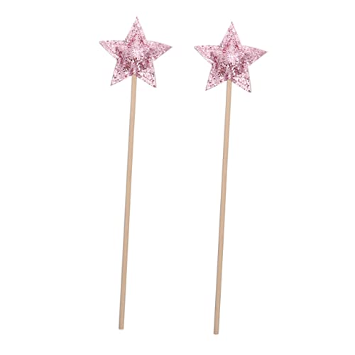 YARNOW 2 Stück Zauberstab Requisiten Cosplay -Requisiten Entzückende Feenhafte Zauberstäbe Multifunktionale Feenstäbe Schöner Feenstab Mädchenparty-fee-zauberstäbe Hölzern Rosa YARNOW 2 Stück Zauberstab Requisiten Cosplay -Requisiten Entzückende Feenhafte Zauberstäbe Multifunktionale Feenstäbe Schöner Feenstab Mädchenparty-fee-zauberstäbe Hölzern Rosa von YARNOW