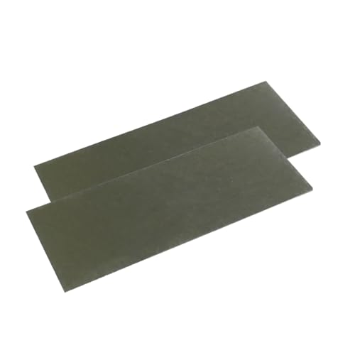 YARNOW 2 Stück Zinkplatten für DIY Obstbatterie Experimente Elektrodenmaterialien aus Silber für Kreative Lernprojekte und Wissenschaftliche Anwendungen YARNOW 2 Stück Zinkplatten für DIY Obstbatterie Experimente Elektrodenmaterialien aus Silber für Kreative Lernprojekte und Wissenschaftliche Anwendungen von YARNOW